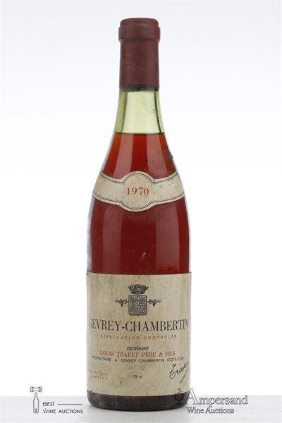 GEVREY CHAMBERTIN 1970 - Trapet - 1 Bottle