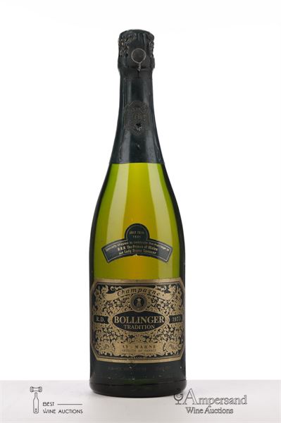 BOLLINGER R.D. 1973 - Bollinger - The Prince of Wales and Lady Diana Spencer - degorge 03/1981 - 1 Bottle
