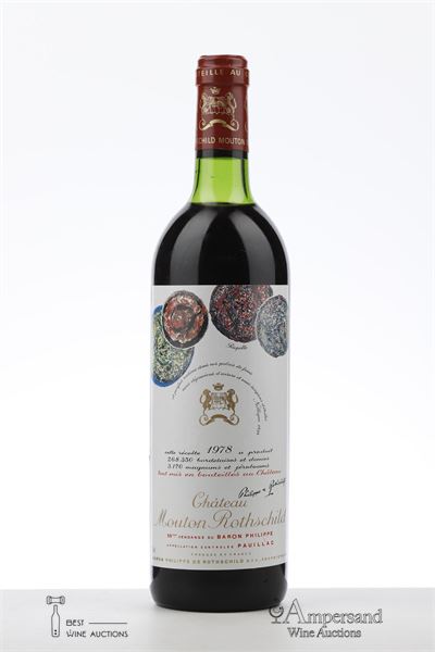 MOUTON ROTHSCHILD 1978 - Mc - 1 Bottle