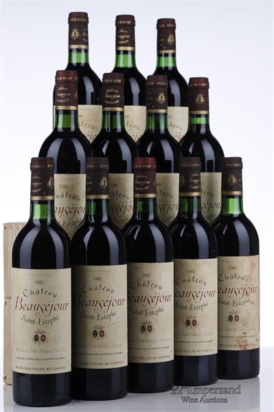 BEAUSEJOUR 1982 - 12 Bottles - Owc 12