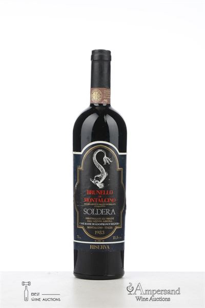 BRUNELLO DI MONTALCINO CASE BASSE 1983 - Soldera - 1 Bottle