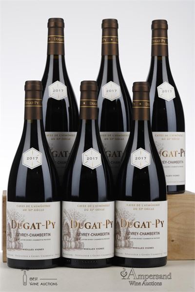 GEVREY CHAMBERTIN VIEILLES VIGNES 2017 - Bernard Dugat Py - 6 Bottles