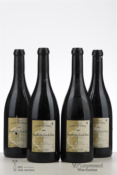 CHAMBERTIN CLOS DE BEZE 2005 - Pierre Damoy - 4 Bottles