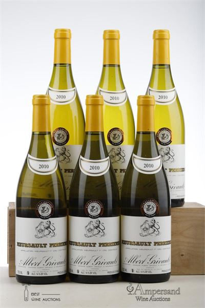 MEURSAULT PERRIERES 2010 - Albert Grivault - 6 Bottles