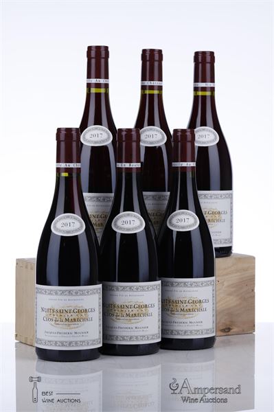 NUITS ST GEORGES CLOS DE LA MARECHALE 2017 - Jacques Frederic Mugnier - 6 Bottles - Owc 6