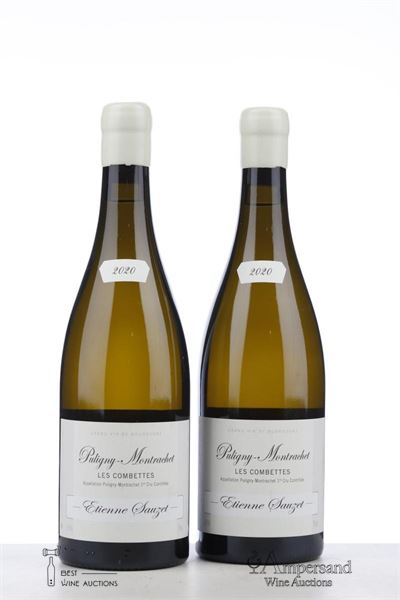 PULIGNY MONTRACHET LES COMBETTES 2020 - Etienne Sauzet - 2 Bottles