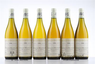 CHASSAGNE MONTRACHET BLANC LA MALTROIE 1996 - Michel Colin Deleger - 6 Bottles