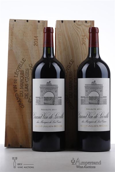 LEOVILLE LAS CASES 2014 - Mc - 2 Magnums - Owc 1