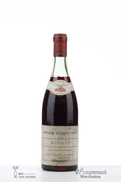 MUSIGNY 1962 - Jacques Prieur Neg Calvet - 1 Bottle