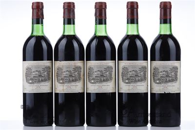 LAFITE ROTHSCHILD 1978 - 10 Bottles - Owc 12