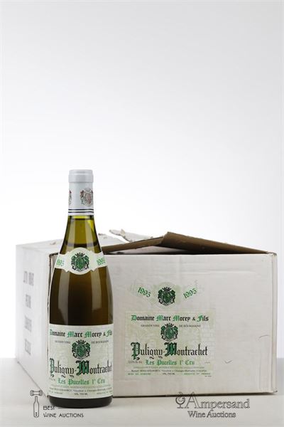 PULIGNY MONTRACHET LES PUCELLES 1995 - Marc Morey - 12 Bottles