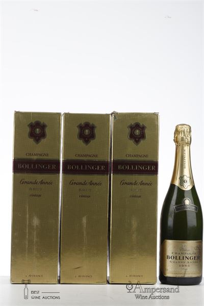 BOLLINGER LA GRANDE ANNEE 1985 - Bollinger - 3 Bottles - Oc 1