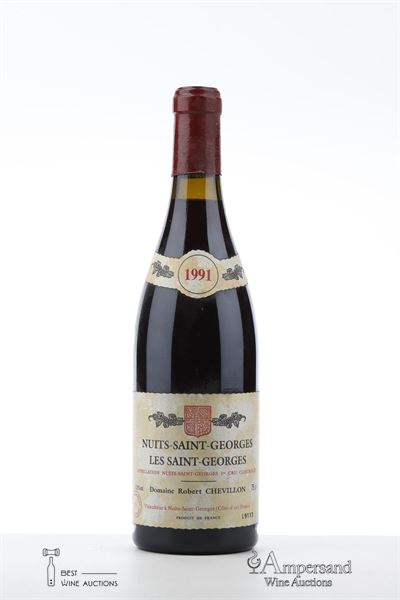 NUITS ST GEORGES LES ST GEORGES 1991 - Robert Chevillon - 1 Bottle