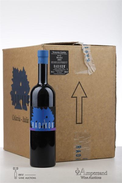 ROSSO MODRI 2003 - Radikon - 12 x 0,50 Ltr - Oc 12