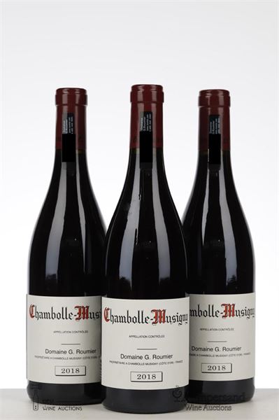 CHAMBOLLE MUSIGNY 2018 - Georges Roumier - 3 Bottles