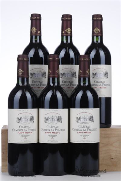 CAMBON LA PELOUSE 2001 - Mc - 6 Bottles - Owc 12