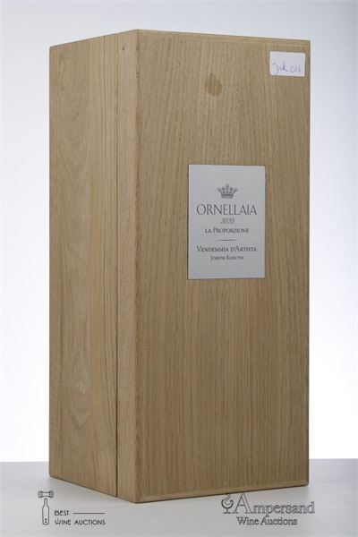 ORNELLAIA D'ARTISTA LA PROPORZIONE JOSEPH KOSUTH 2020 - Tenuta dell'Ornellaia - 1 x 3,000Ltr - Owc 1