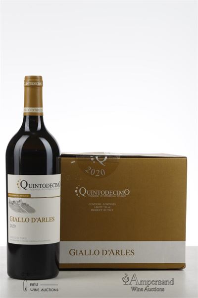 GIALLO D'ARLES GRECO DI TUFO 2020 - Quintodecimo - 6 Bottles - Oc 6