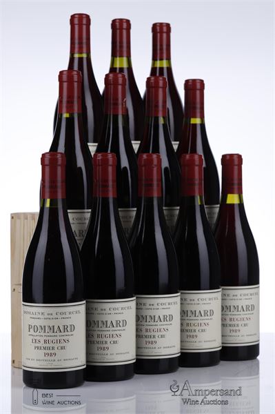 POMMARD LES RUGIENS 1989 - De Courcel - 12 Bottles - Oc 12