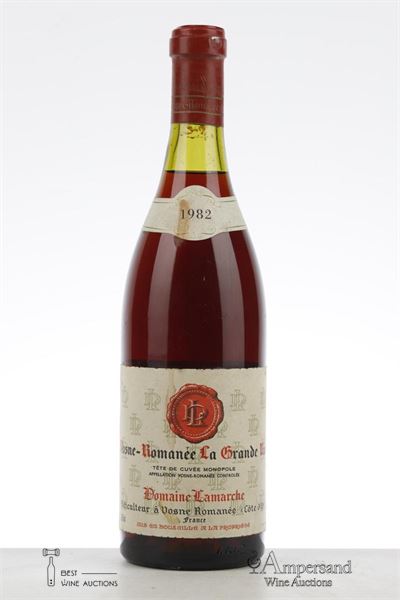 VOSNE ROMANEE LA GRANDE RUE 1982 - Lamarche - 1 Bottle
