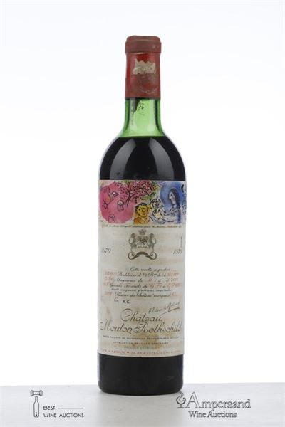MOUTON ROTHSCHILD 1970 - Mc - 1 Bottle
