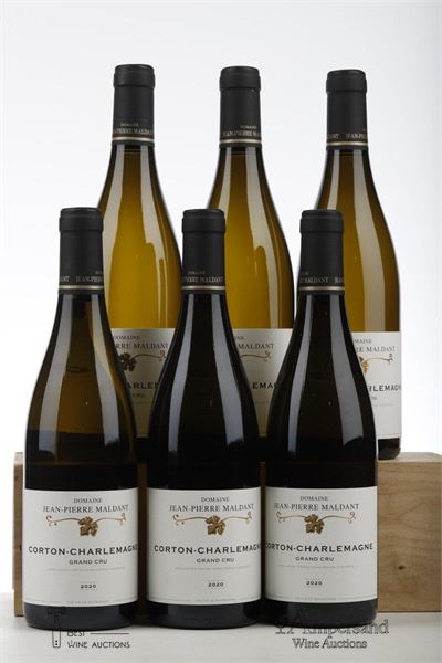 CORTON CHARLEMAGNE 2020 - Jean Pierre Maldant - 6 Bottles