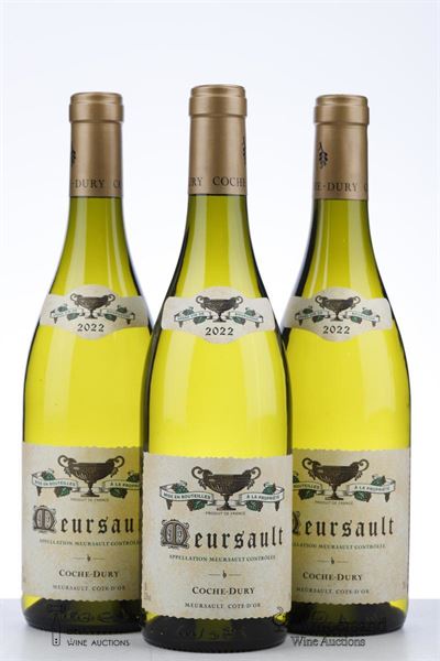 MEURSAULT 2022 - Coche Dury - 3 Bottles