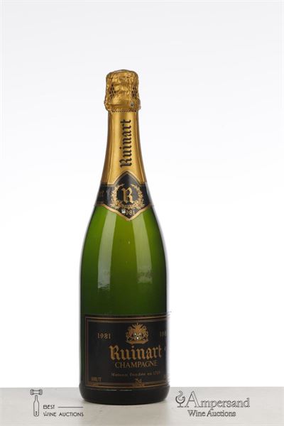 R DE RUINART VINTAGE 1981 - Ruinart - 1 Bottle