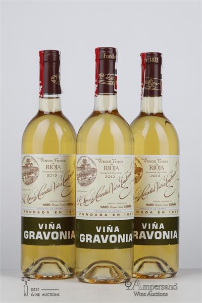 VINA GRAVONIA 2013 - Lopez de Heredia - 3 Bottles