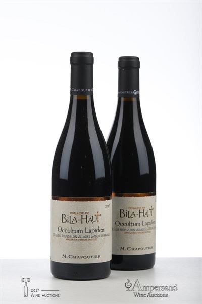 BILA HAUT OCCULTUM LAPIDEM 2017 - Chapoutier - 2 Bottles