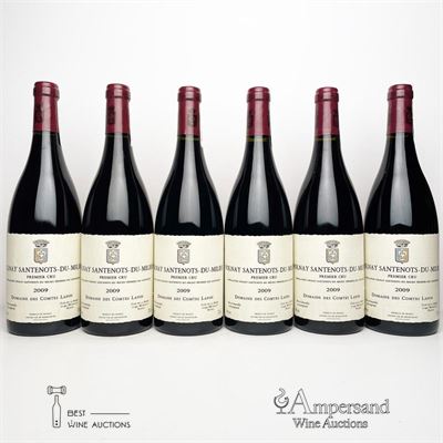 VOLNAY SANTENOTS DU MILIEU 2009 - Comtes Lafon - 6 Bottles