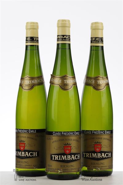 RIESLING CUVEE FREDERIC EMILE 2002 - Trimbach - 3 Bottles