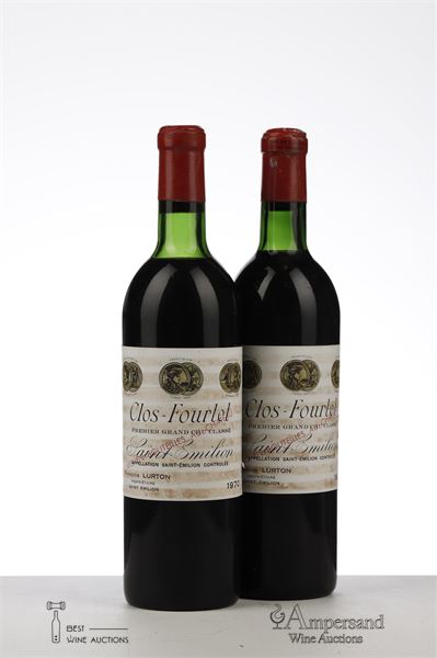 CLOS FOURTET 1970 - Mc - 2 Bottles