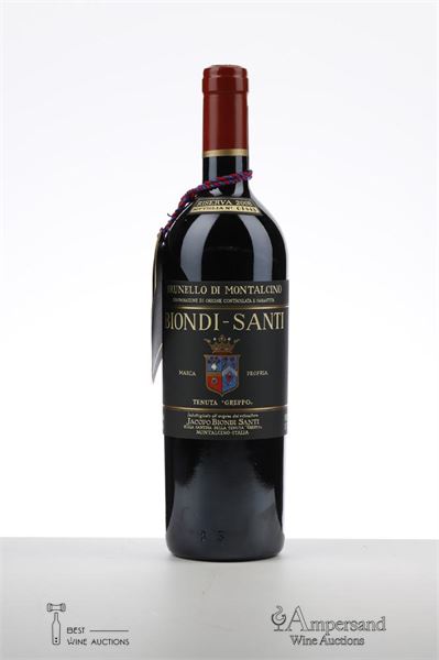 BRUNELLO DI MONTALCINO RISERVA IL GREPPO 2008 - Biondi Santi - 1 Bottle