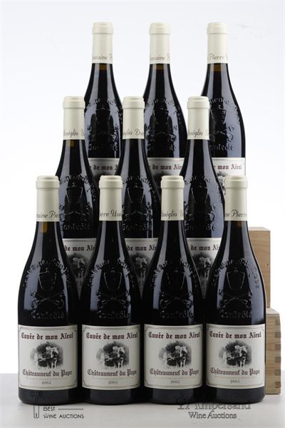 CHATEAUNEUF DU PAPE CUVEE DE MON AIEUL 2005 - Pierre Usseglio - 10 Bottles