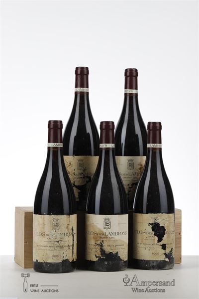 CLOS DES LAMBRAYS 1996 - Domaine des Lambrays - 5 Bottles