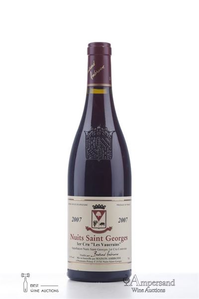 NUITS ST GEORGES LES VAUCRAINS 2007 - Bertrand Ambroise - 1 Bottle