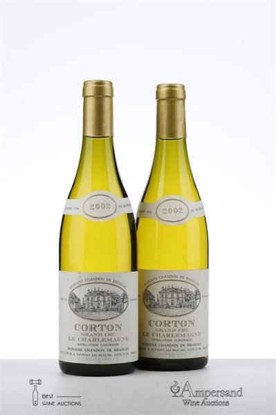 CORTON LE CHARLEMAGNE 2002 - Chandon de Briailles - 2 Bottles