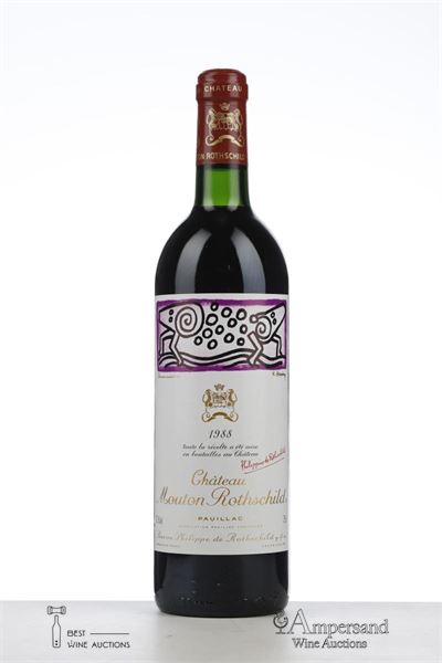 MOUTON ROTHSCHILD 1988 - Mc - 1 Bottle
