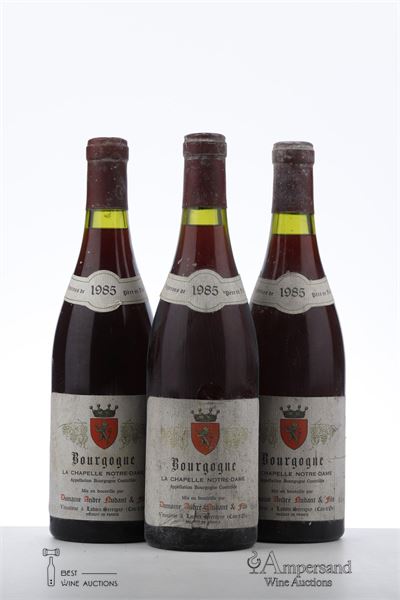 BOURGOGNE ROUGE LA CHAPELLE NOTRE DAME 1985 - Andre Nudant - 3 Bottles