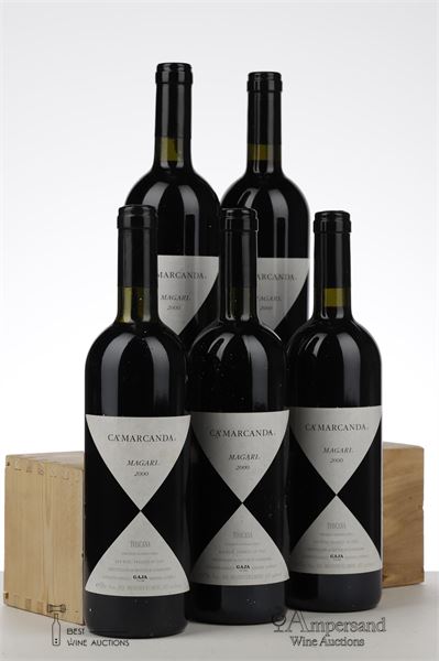 CA'MARCANDA MAGARI 2000 - Gaja - 5 Bottles
