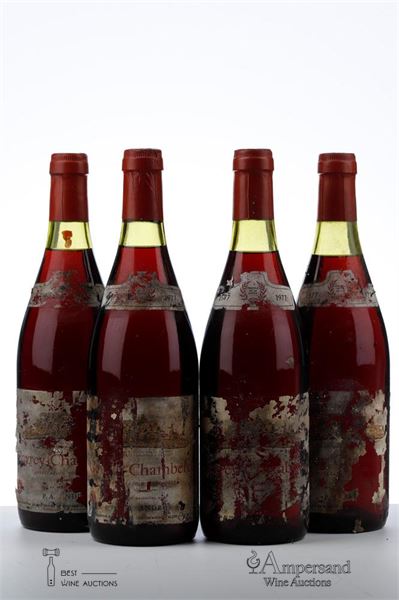 GEVREY CHAMBERTIN 1977 - P.A.Andre - 4 Bottles