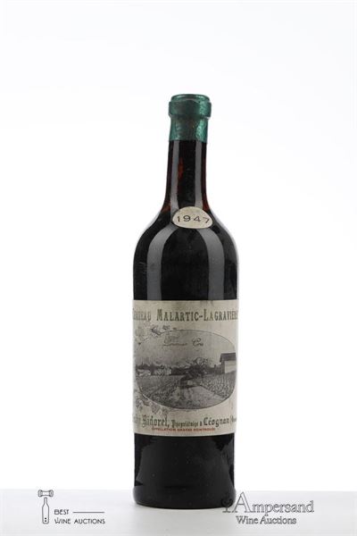 MALARTIC LAGRAVIERE 1947 - Andre Bidoret - 1 Bottle