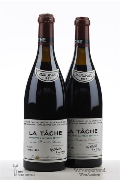 LA TACHE 1997 - Domaine de la Romanee Conti - 2 Bottles