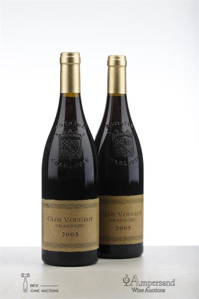 CLOS VOUGEOT 2005 - Philippe Charlopin Parizot - 2 Bottles