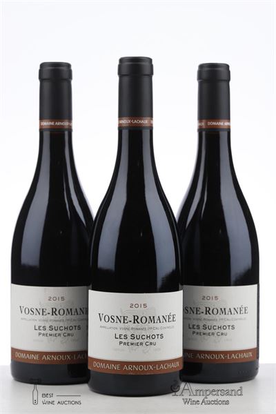 VOSNE ROMANEE LES SUCHOTS 2015 - Arnoux Lachaux - 3 Bottles