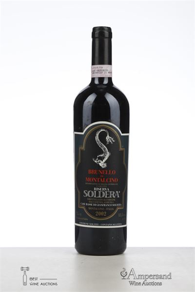 BRUNELLO DI MONTALCINO RISERVA 2002 - Soldera - 1 Bottle