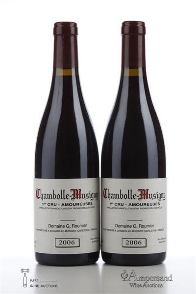 CHAMBOLLE MUSIGNY LES AMOUREUSES 2006 - Georges Roumier - 2 Bottles
