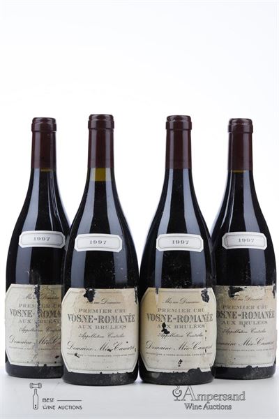 VOSNE ROMANEE AUX BRULEES 1997 - Meo Camuzet - 4 Bottles