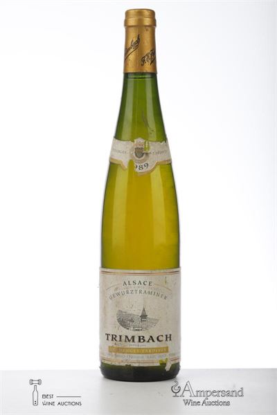GEWURZTRAMINER VENDANGES TARDIVES 1989 - Trimbach - 1 Bottle